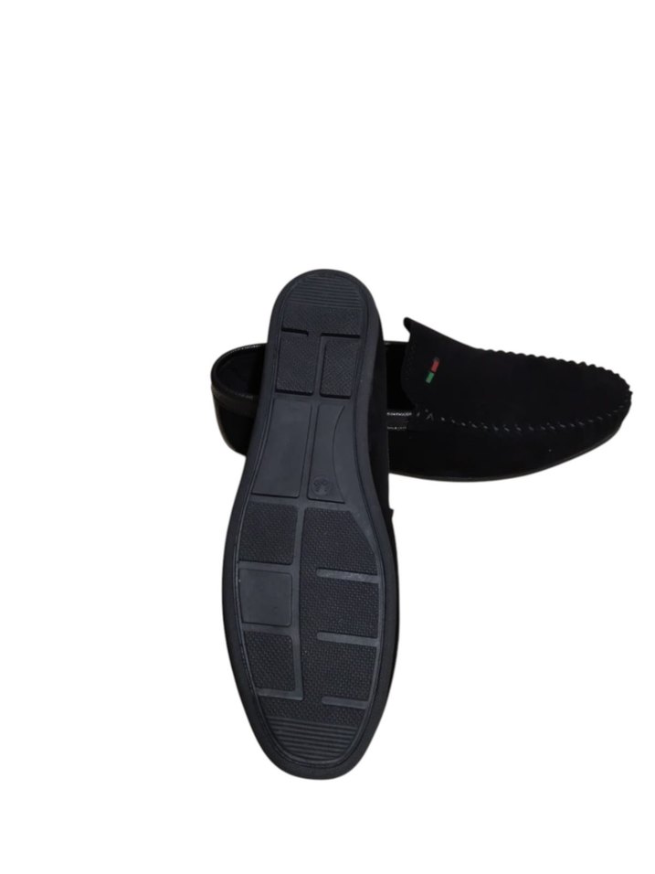 Siyah Süet Erkek Klasik Ayakkabı - Görsel 3