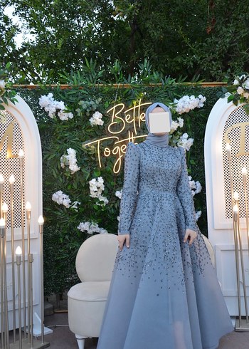 Tesettür Abiye Elbise - Görsel 5