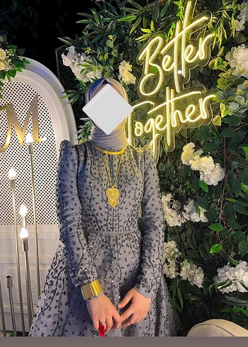 Tesettür Abiye Elbise - Görsel 2