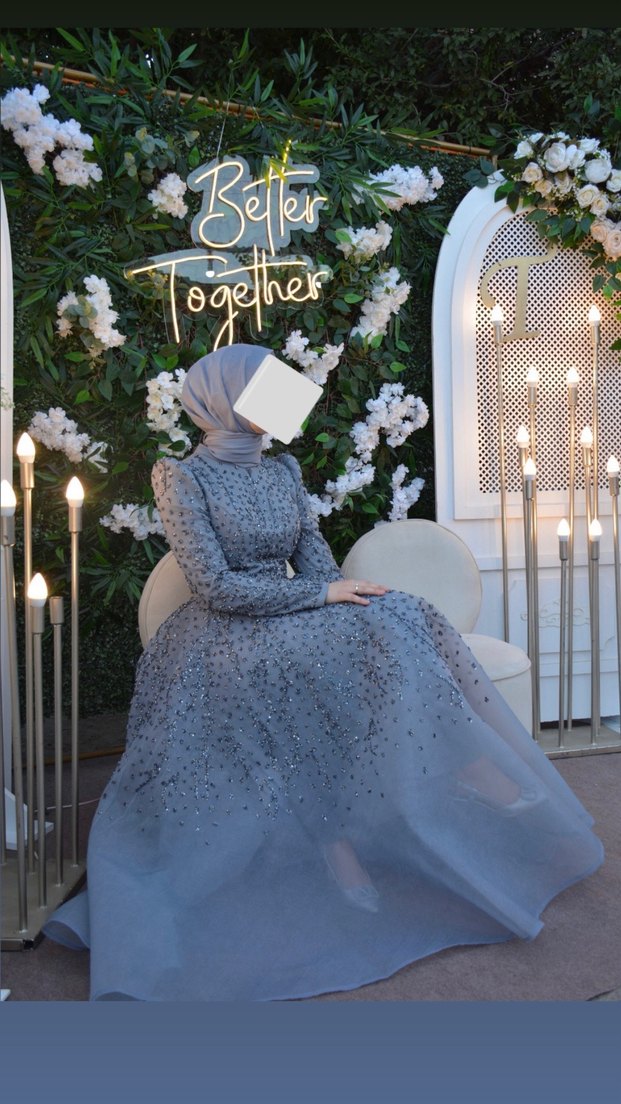 Tesettür Abiye Elbise - Görsel 4