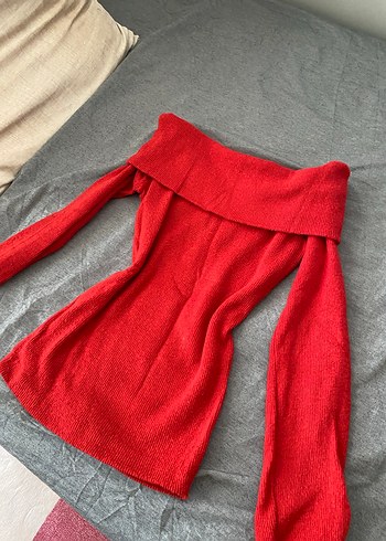 Omzu Açık Kazak - Görsel 2