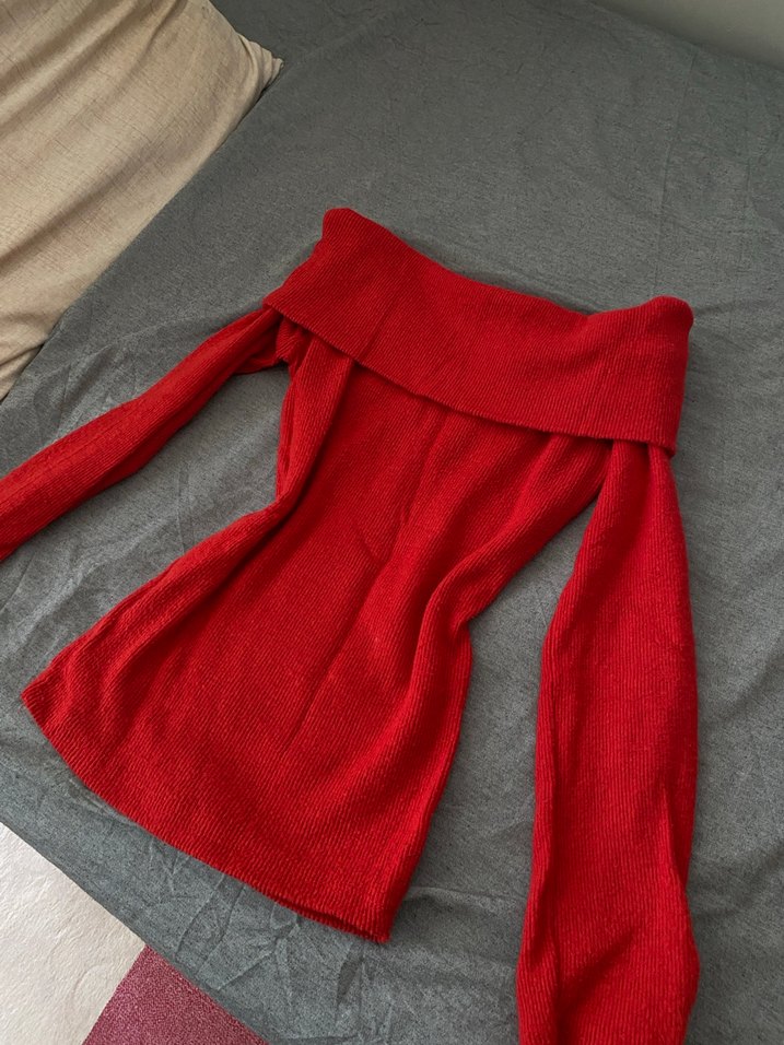 Omzu Açık Kazak - Görsel 3