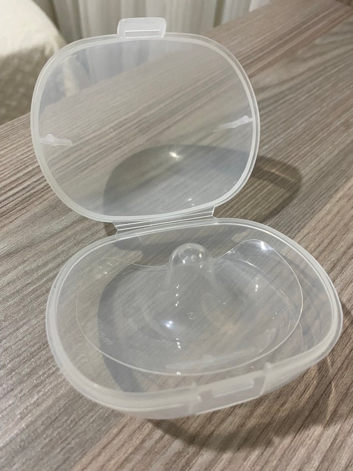 Lansinoh Göğüs Ucu Koruyucu silikon uç - Görsel 2