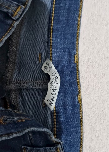 Lacivert Kadın Mini Denim Şort - Görsel 3