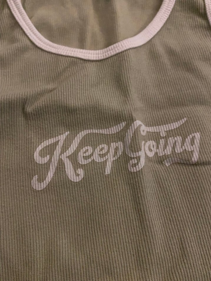 Yeşil Baskılı Atlet Kadın Spor - Görsel 2