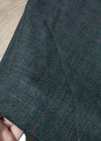 Gri Düz Etek - Görsel 3