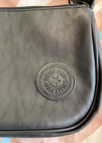 Siyah Deri Kadın Omuz Çantası - Görsel 3