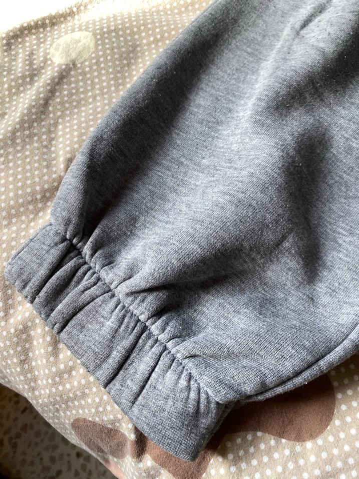 Gri Rahat Kesim Kadın Eşofman Altı - Görsel 2