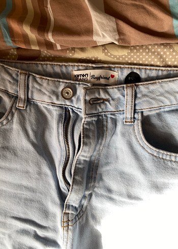 Mavi Rahat Kesim Kadın Kot Pantolon - Görsel 2