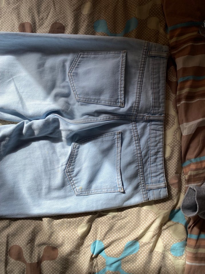 Mavi Rahat Kesim Kadın Kot Pantolon - Görsel 5