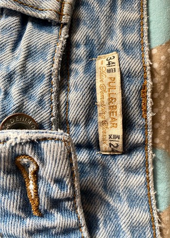 Pastel Mavi Normal Boy Rahat Kesim Kadın Kot Pantolon - Görsel 3