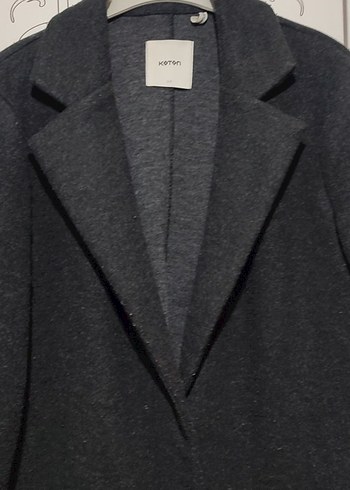 Antrasit Renk Uzun Kaban - Görsel 2