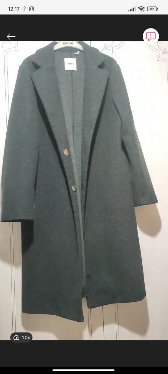 Antrasit Renk Uzun Kaban - Görsel 3