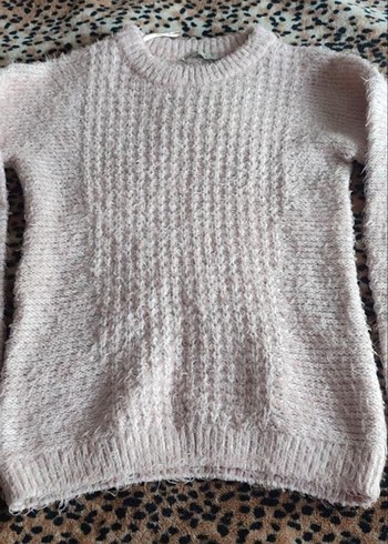 Bej Kadın Örgü Kazak - Görsel 2