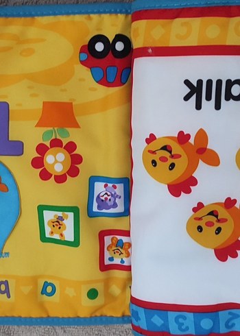 Fisher Price Renkli Eğitici Oyuncak Kitap - Görsel 7