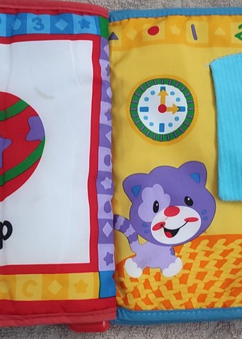 Fisher Price Renkli Eğitici Oyuncak Kitap - Görsel 3