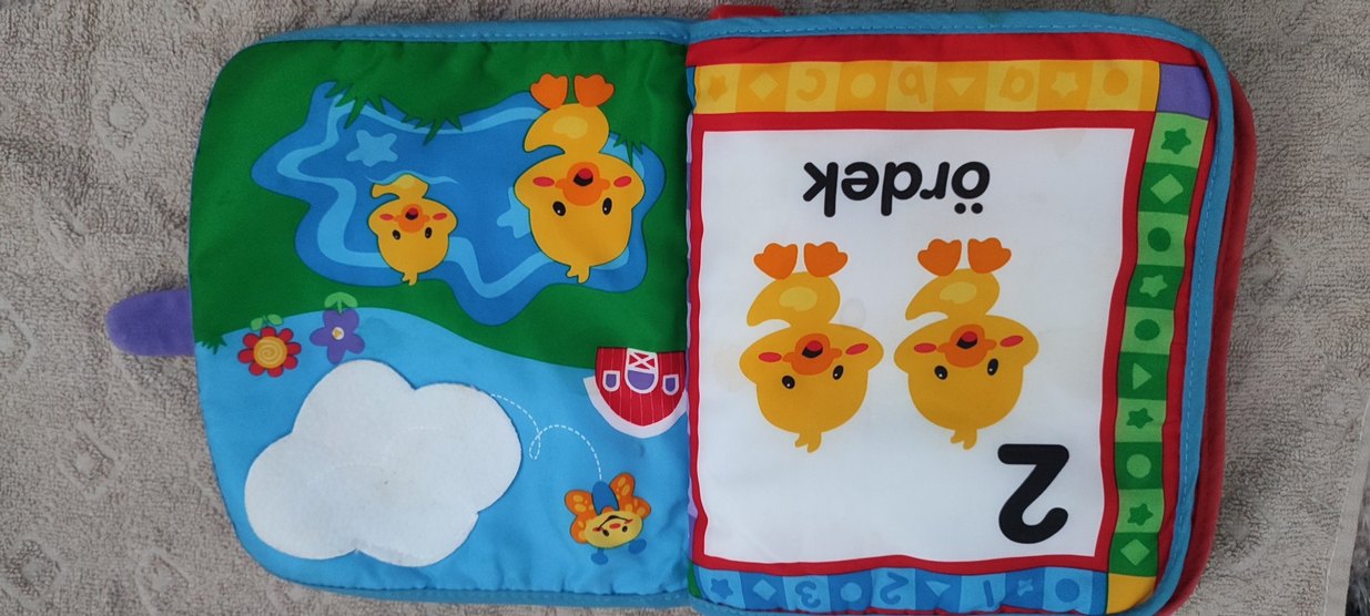 Fisher Price Renkli Eğitici Oyuncak Kitap - Görsel 5
