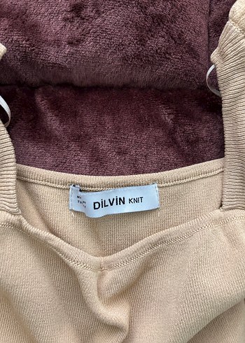 Dilvin Bej V Yaka Uzun Kollu Bluz - Görsel 4