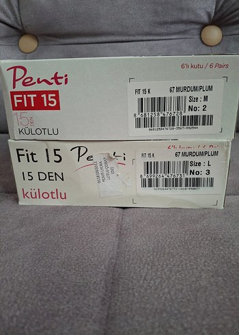 Penti Fit 15 Parlak İnce Külotlu Çorap - Görsel 13