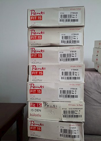 Penti Fit 15 Parlak İnce Külotlu Çorap - Görsel 3