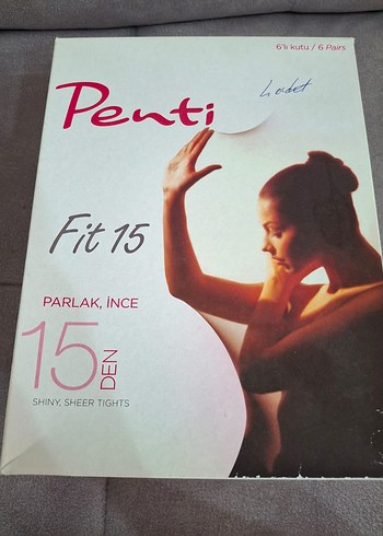 Penti Fit 15 Parlak İnce Külotlu Çorap - Görsel 16