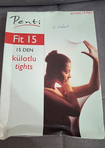 Penti Fit 15 Parlak İnce Külotlu Çorap - Görsel 6