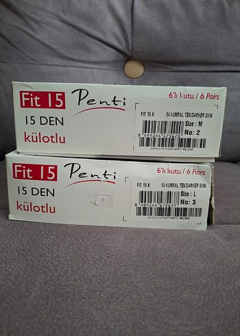 Penti Fit 15 Parlak İnce Külotlu Çorap - Görsel 7