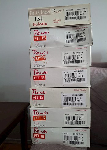 Penti Fit 15 Parlak İnce Külotlu Çorap - Görsel 5