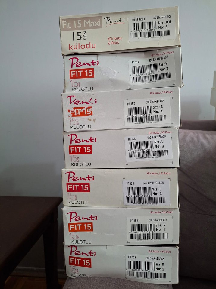 Penti Fit 15 Parlak İnce Külotlu Çorap - Görsel 5