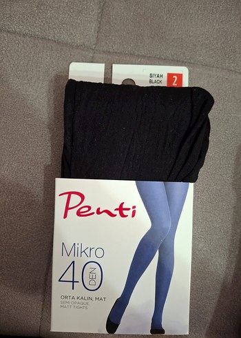 Mycro 50 Opak Mikro Fiber Külotlu Çorap Beyaz - Görsel 6