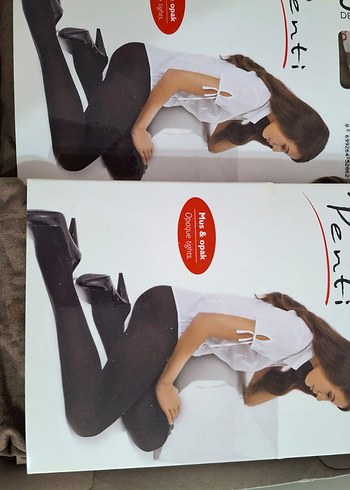 Mycro 50 Opak Mikro Fiber Külotlu Çorap Beyaz - Görsel 20