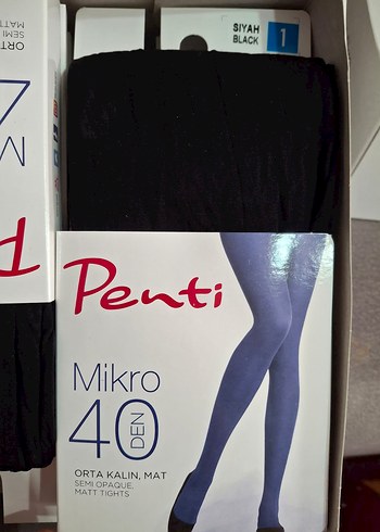 Mycro 50 Opak Mikro Fiber Külotlu Çorap Beyaz - Görsel 18