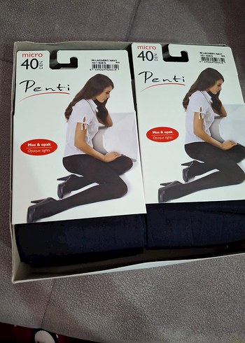 Mycro 50 Opak Mikro Fiber Külotlu Çorap Beyaz - Görsel 14