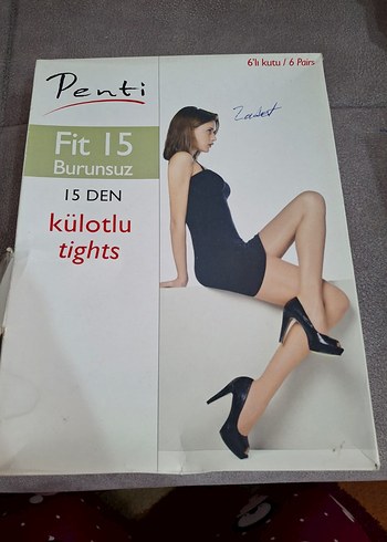 Mycro 50 Opak Mikro Fiber Külotlu Çorap Beyaz - Görsel 2