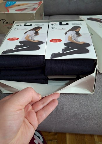 Mycro 50 Opak Mikro Fiber Külotlu Çorap Beyaz - Görsel 19