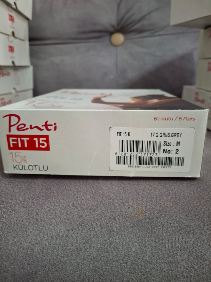 Mycro 50 Opak Mikro Fiber Külotlu Çorap Beyaz - Görsel 3