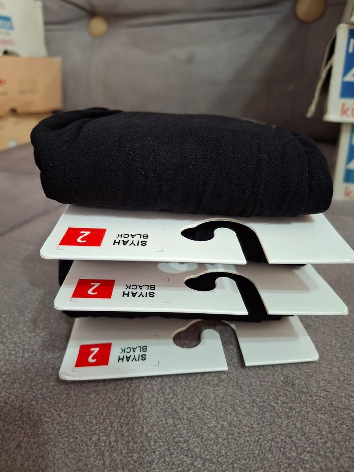 Mycro 50 Opak Mikro Fiber Külotlu Çorap Beyaz - Görsel 5