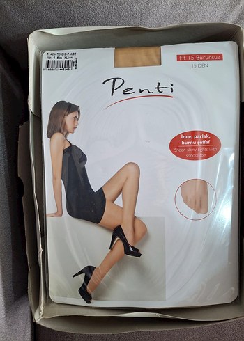 Pamuklu Gri Baskılı Midi Kadın Tayt - Görsel 7