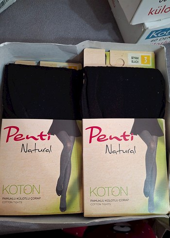 Pamuklu Gri Baskılı Midi Kadın Tayt - Görsel 3