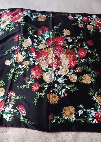 Renkli Kadın İpek Şal Bohem Tarzı - Görsel 5