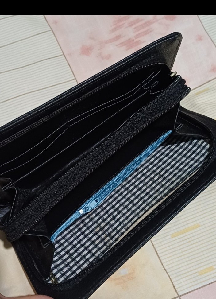 Michael Kors Siyah Deri Kadın Cüzdanı - Görsel 2