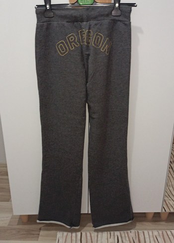 Nakışlı Gri Nike Kadın Eşofman Altı - Görsel 2