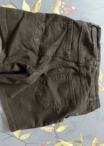 Diğer Siyah Dar Kesim Denim Pantolon