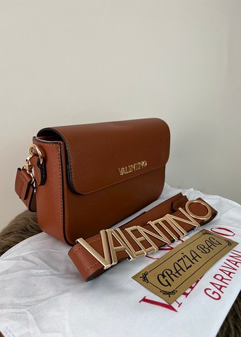 Valentino Valentino Kahverengi Deri Kadın Çanta