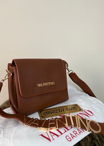 Kahverengi Deri Kadın Omuz Çantası - Görsel 3