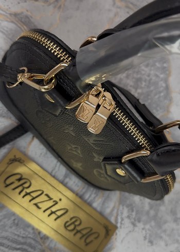 Louıs Vuıtton Klasik Siyah Deri Kadın Çanta - Görsel 2