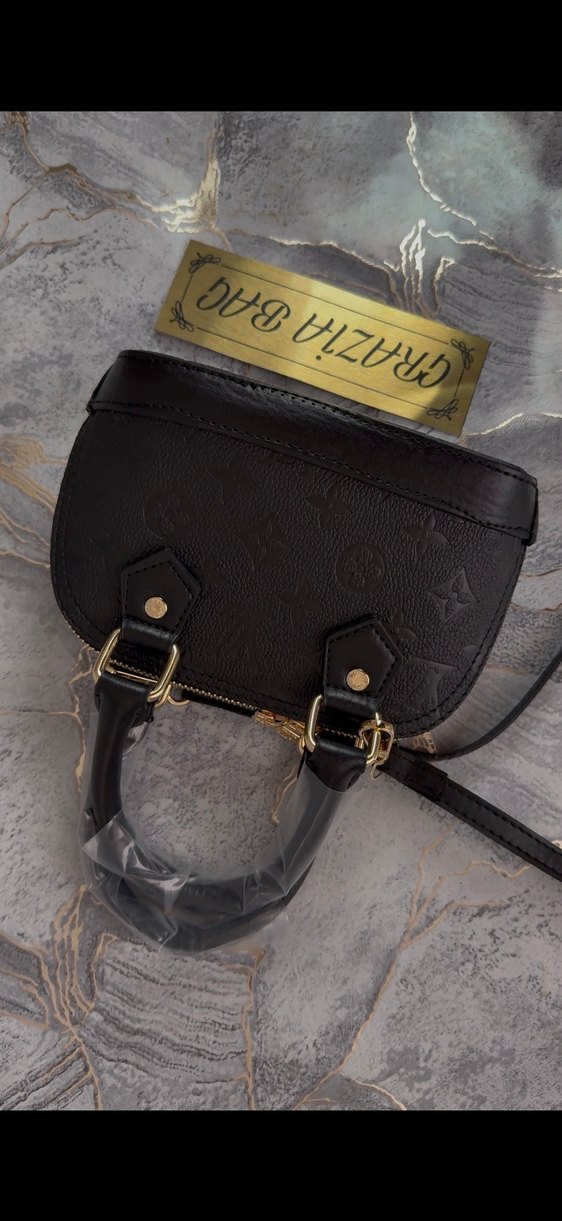 Louıs Vuıtton Klasik Siyah Deri Kadın Çanta - Görsel 3