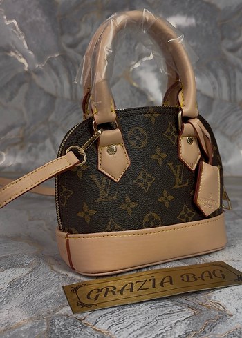 Louis Vuitton kahverengi Deri Kadın Çanta - Görsel 3