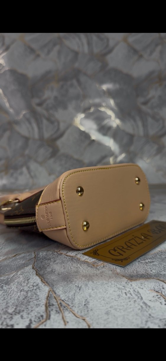 Louis Vuitton kahverengi Deri Kadın Çanta - Görsel 4