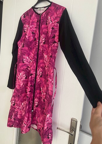 Bohem Tarz Pembe Desenli Haşema - Görsel 3